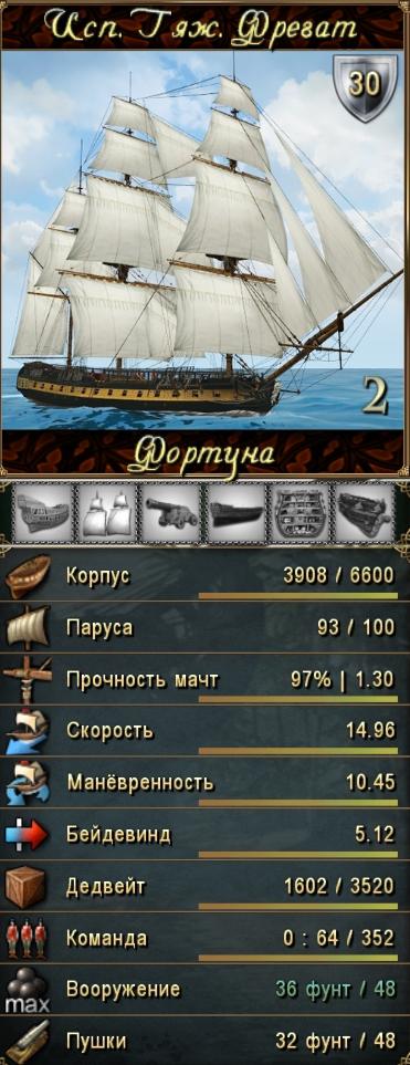 Исп. Тяж. Фрегат 'Фортуна'
